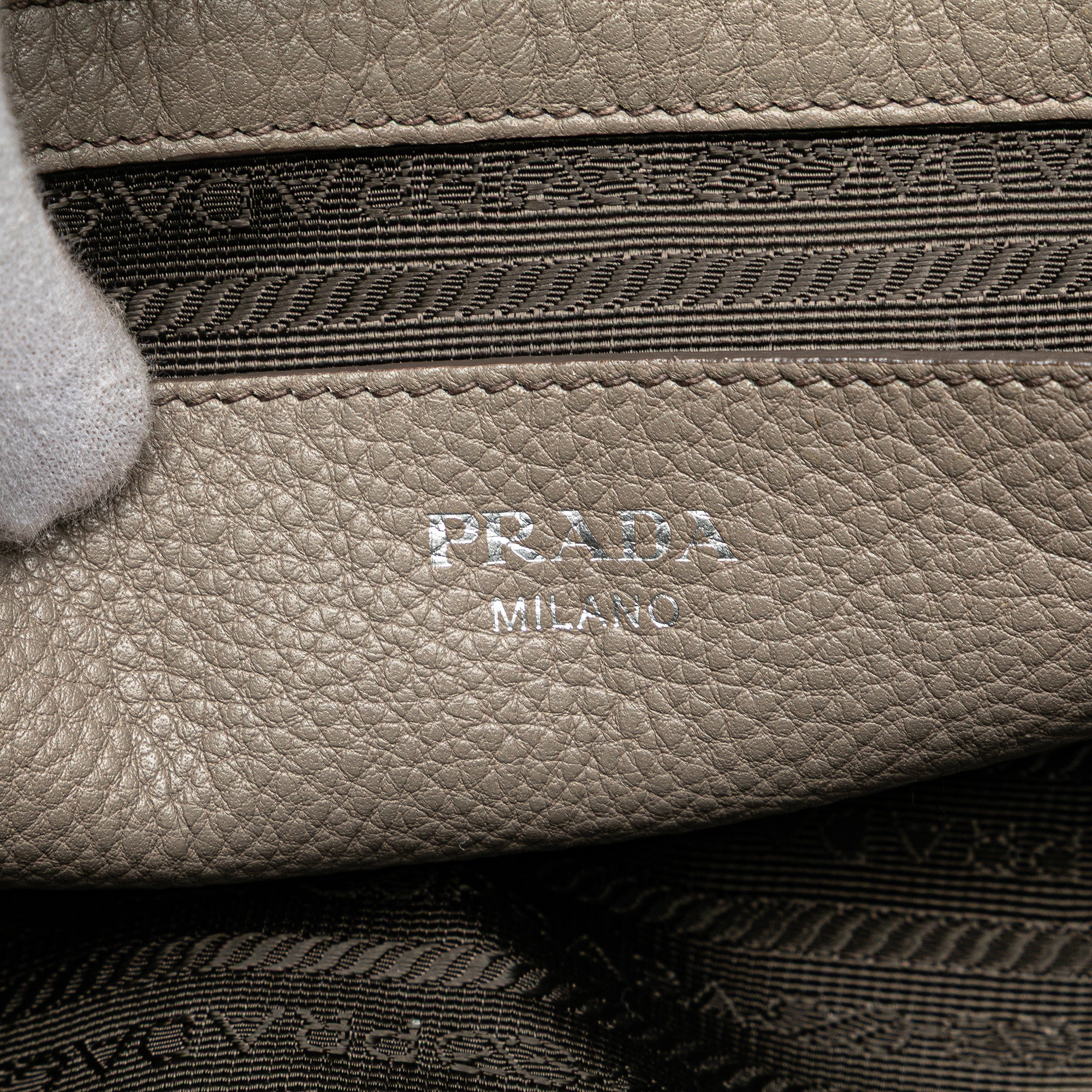 Vitello Daino Zip Top Satchel
