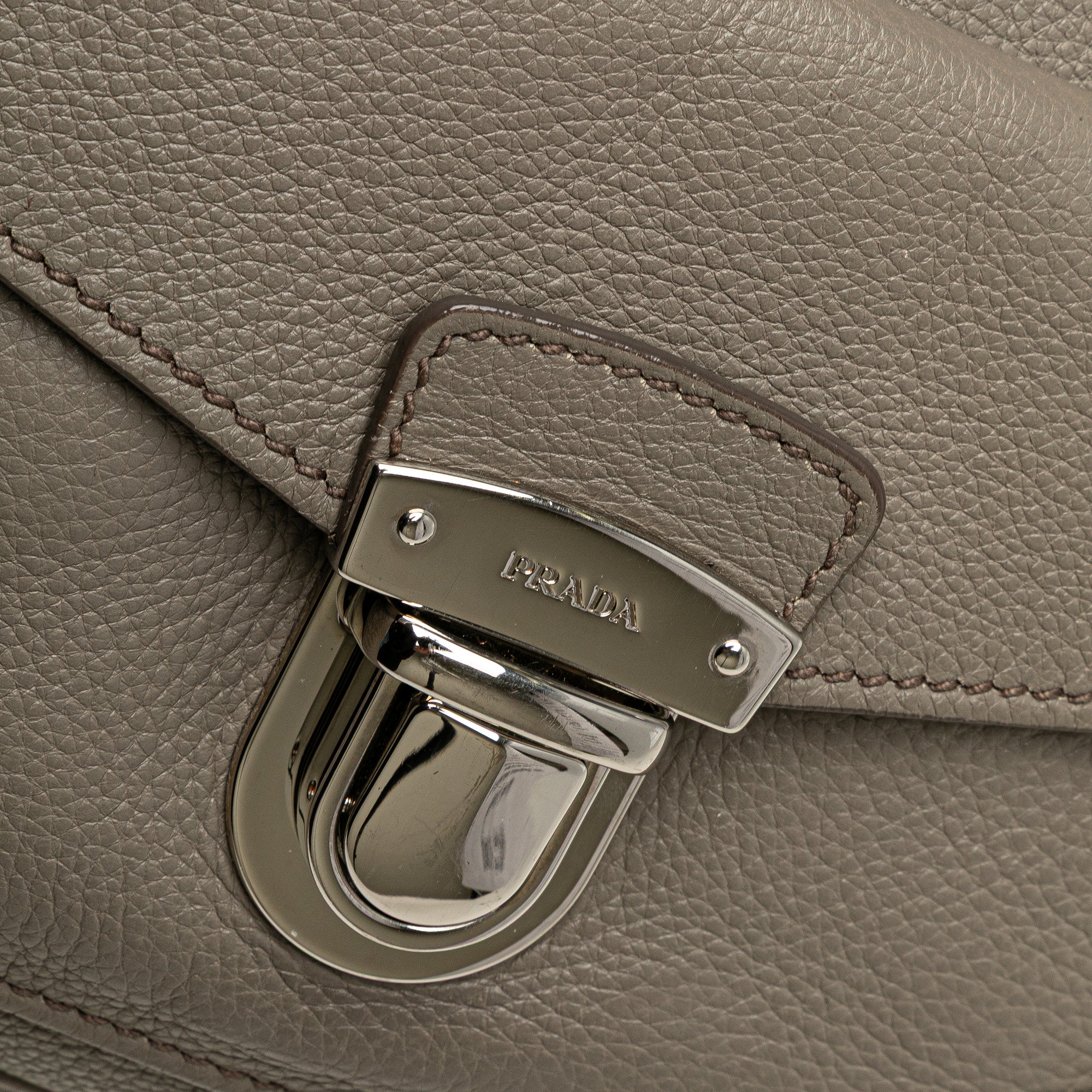 Vitello Daino Zip Top Satchel
