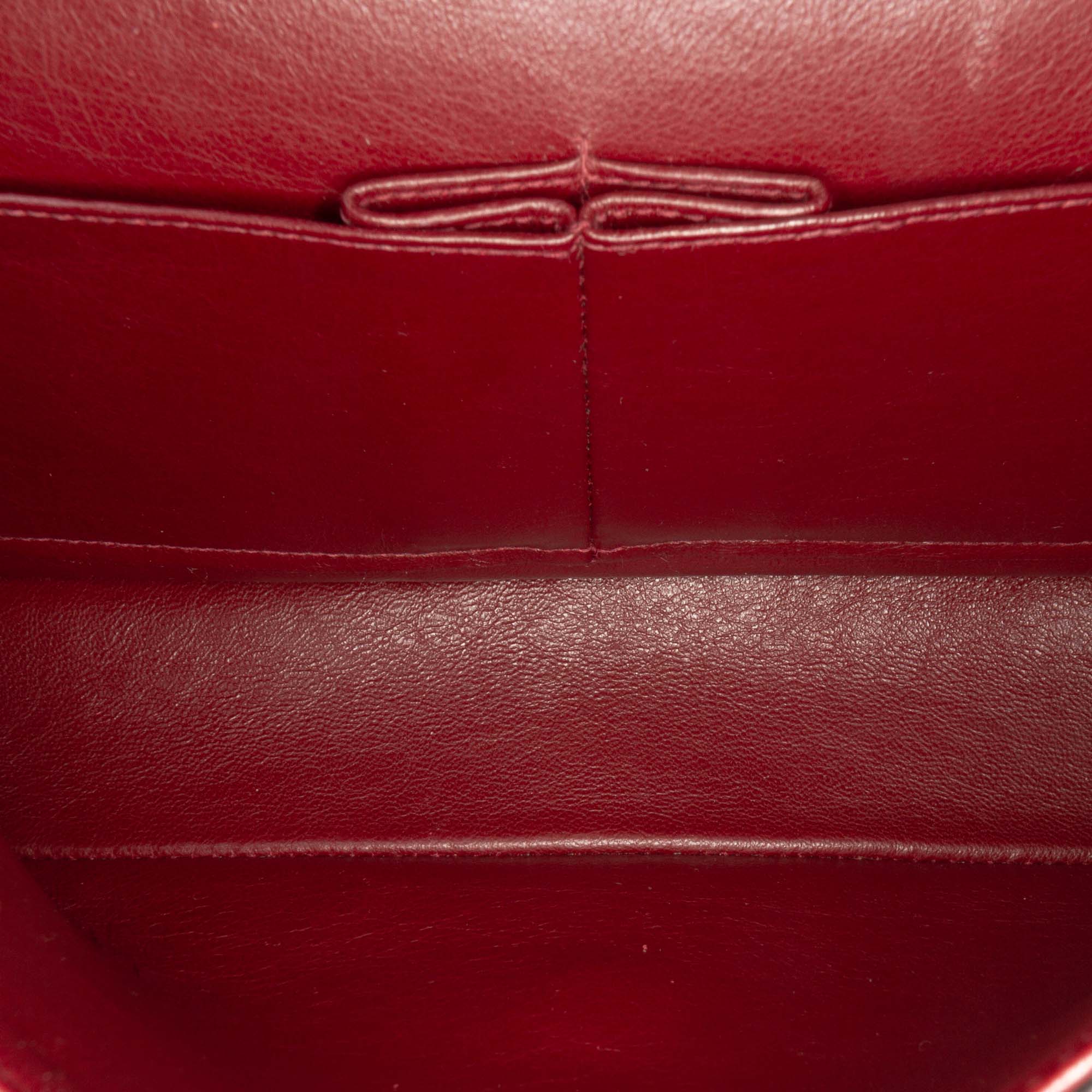 Medium Classic Lambskin Double Flap