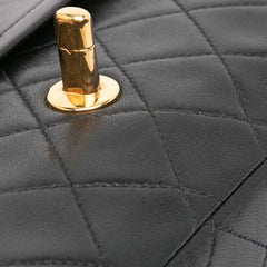 Medium Classic Lambskin Double Flap
