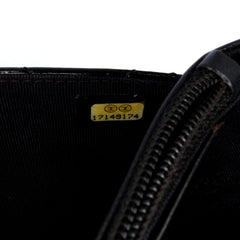 CC Quilted Patent Wallet On Chain