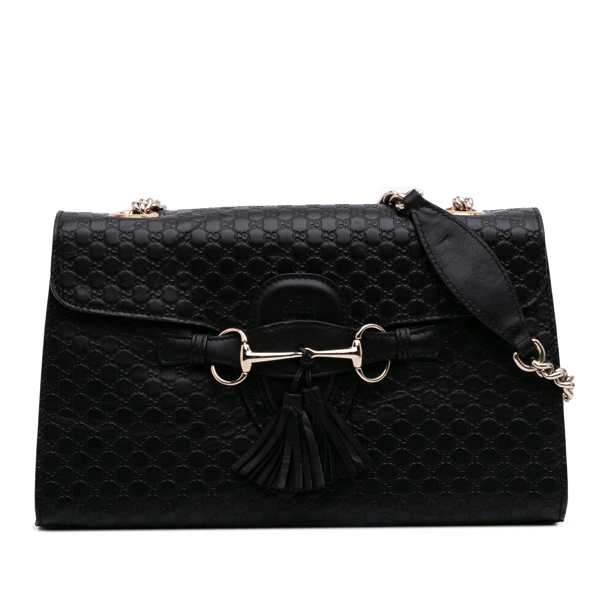 Medium Microguccissima Emily Shoulder Bag