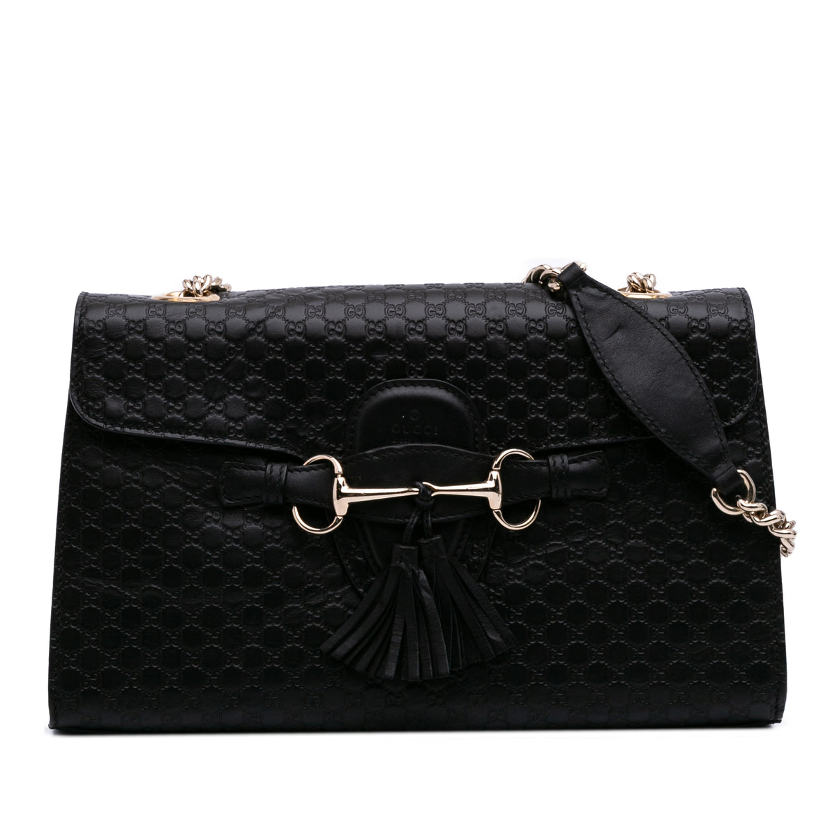 Medium Microguccissima Emily Shoulder Bag