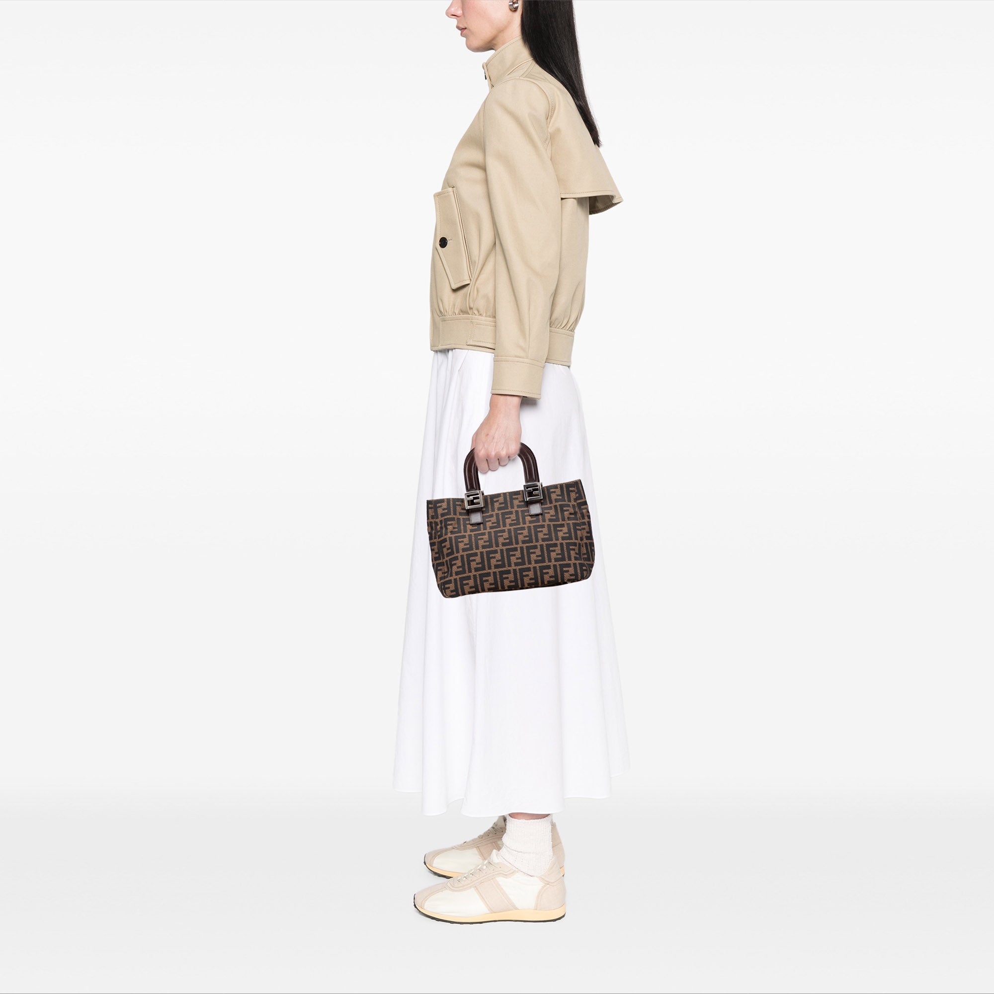 Small Zucca Canvas Twins Tote