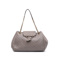 Large Guccissima Emily Chain Shoulder Bag