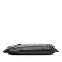Lambskin Motocross Giant 12 Zip Around Flat Clutch