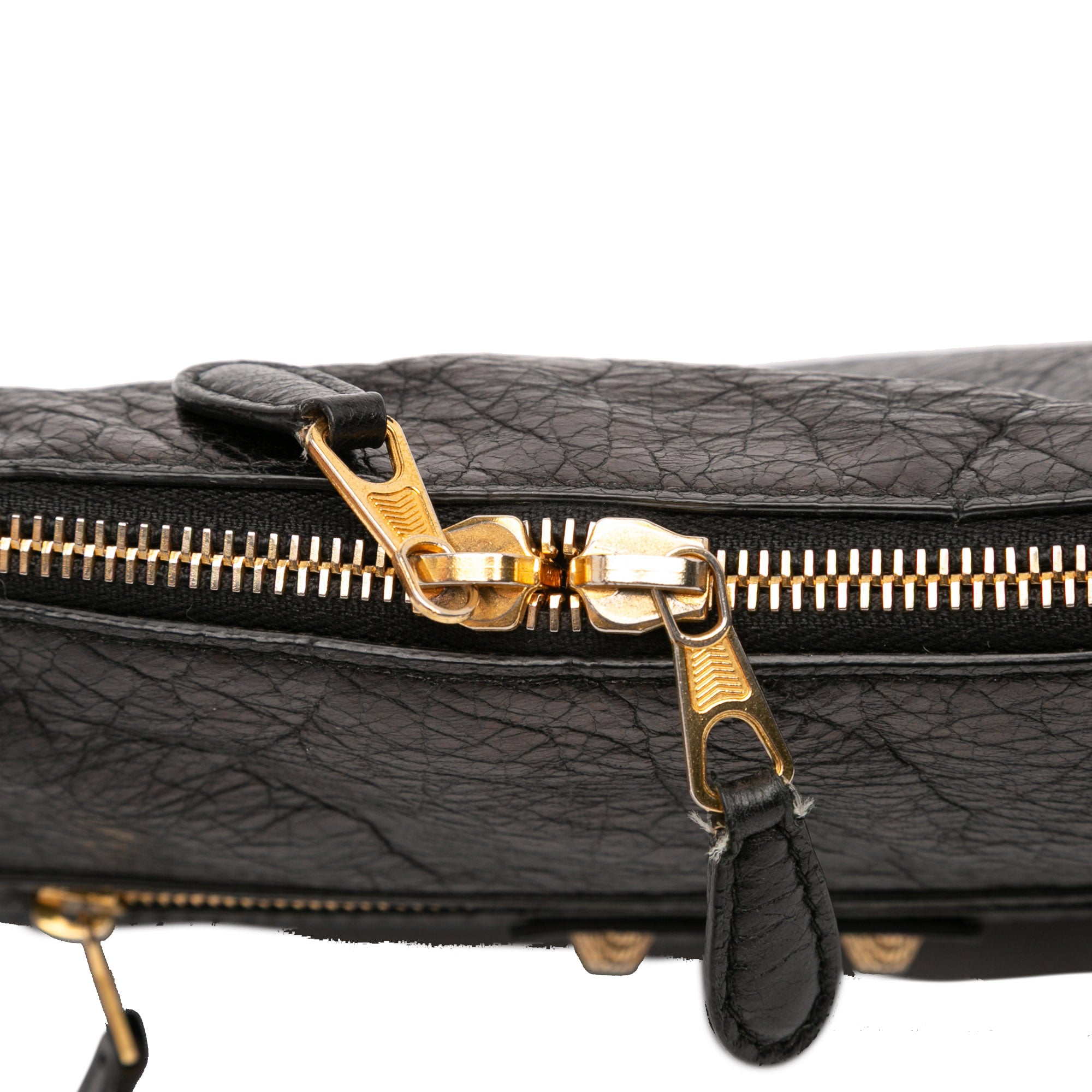 Lambskin Motocross Giant 12 Zip Around Flat Clutch