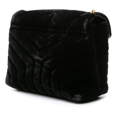 Small Matelasse Velvet Monogram LouLou Crossbody