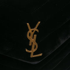 Small Matelasse Velvet Monogram LouLou Crossbody