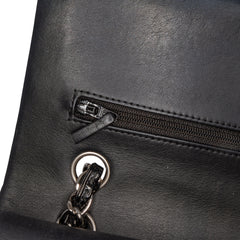 Medium Classic Patent Double Flap