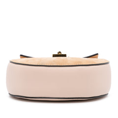 Mini Suede and Calfskin Drew Crossbody