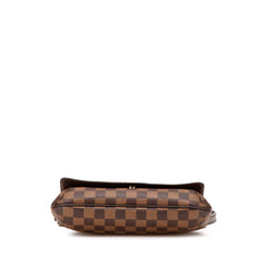 Damier Ebene Musette Tango Short Strap