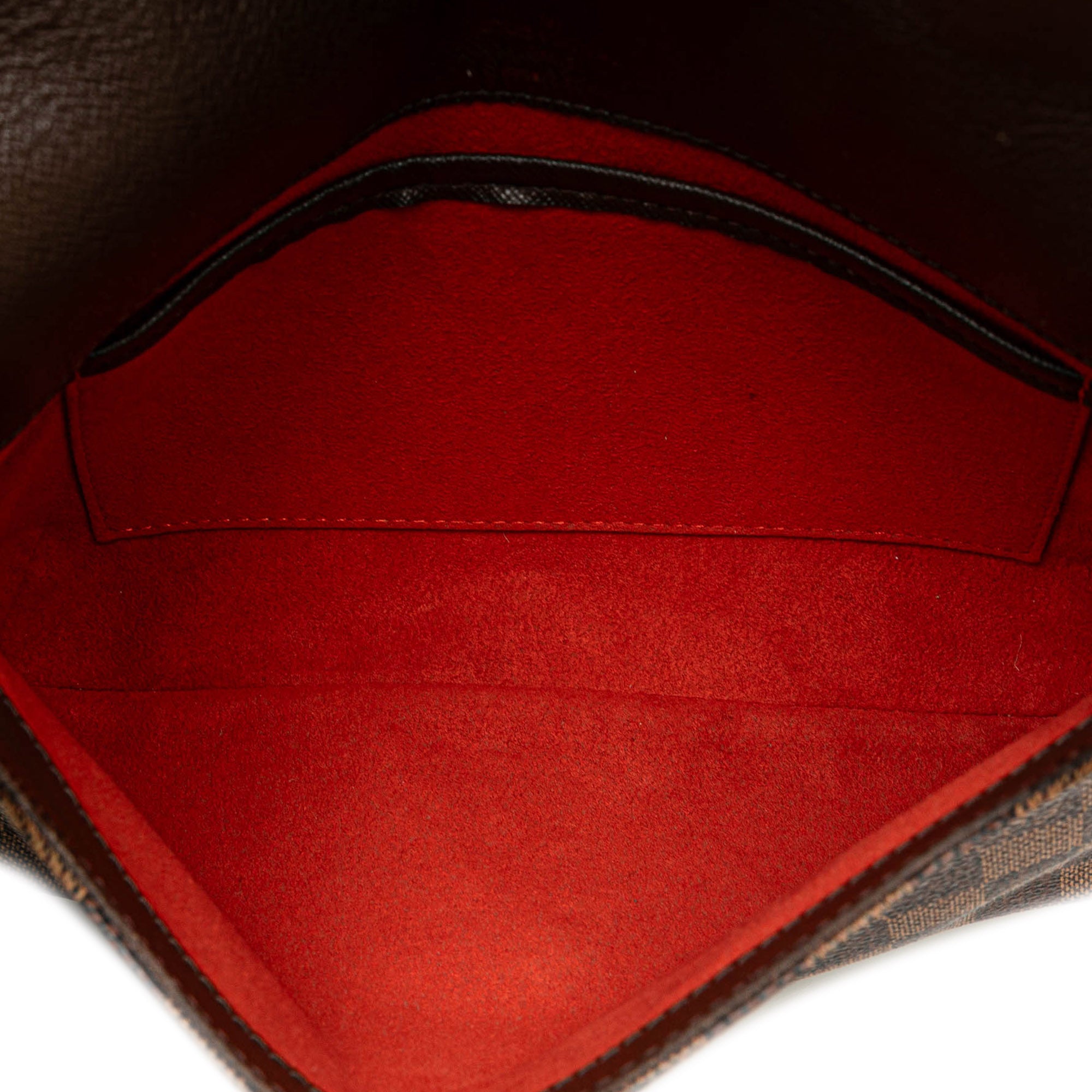 Damier Ebene Musette Tango Short Strap