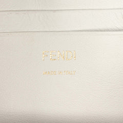 Mini Zucca Embossed Leather Baguette Satchel