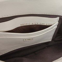 Mini Zucca Embossed Leather Baguette Satchel