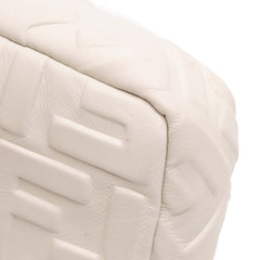 Mini Zucca Embossed Leather Baguette Satchel