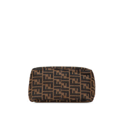 Zucca Canvas Double Flap Shoulder Bag