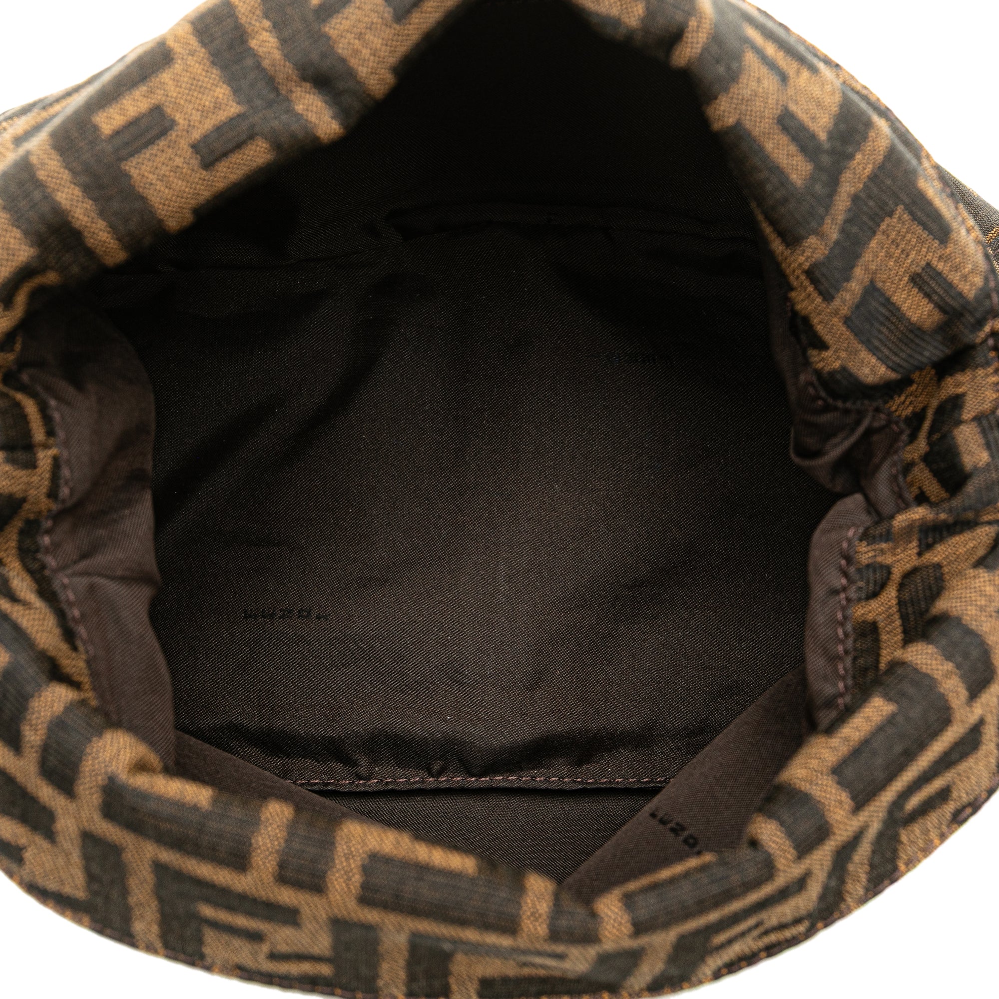 Zucca Canvas Double Flap Shoulder Bag