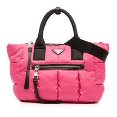 Tessuto Bomber Satchel