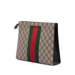 GG Supreme Web Clutch