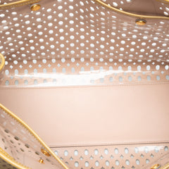 Saffiano Vernice Fori Perforated Tote