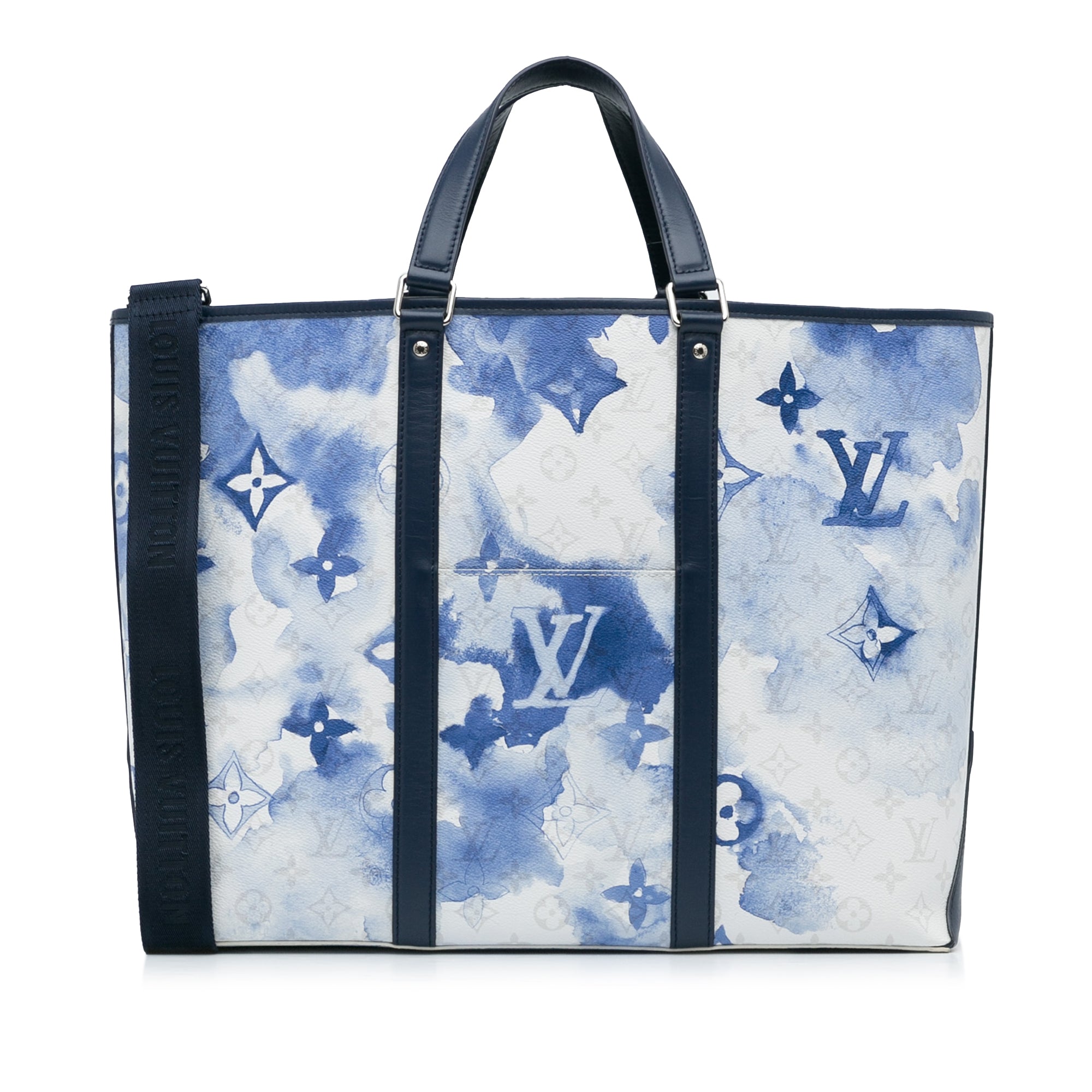 Monogram Watercolor Weekend Tote PM