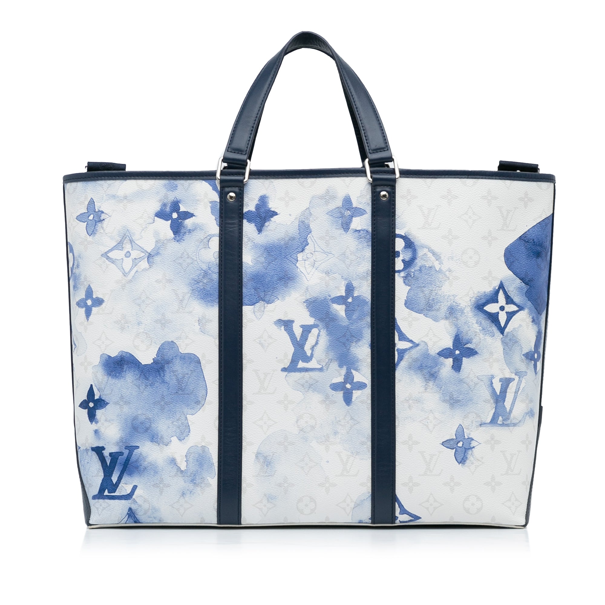 Monogram Watercolor Weekend Tote PM_3