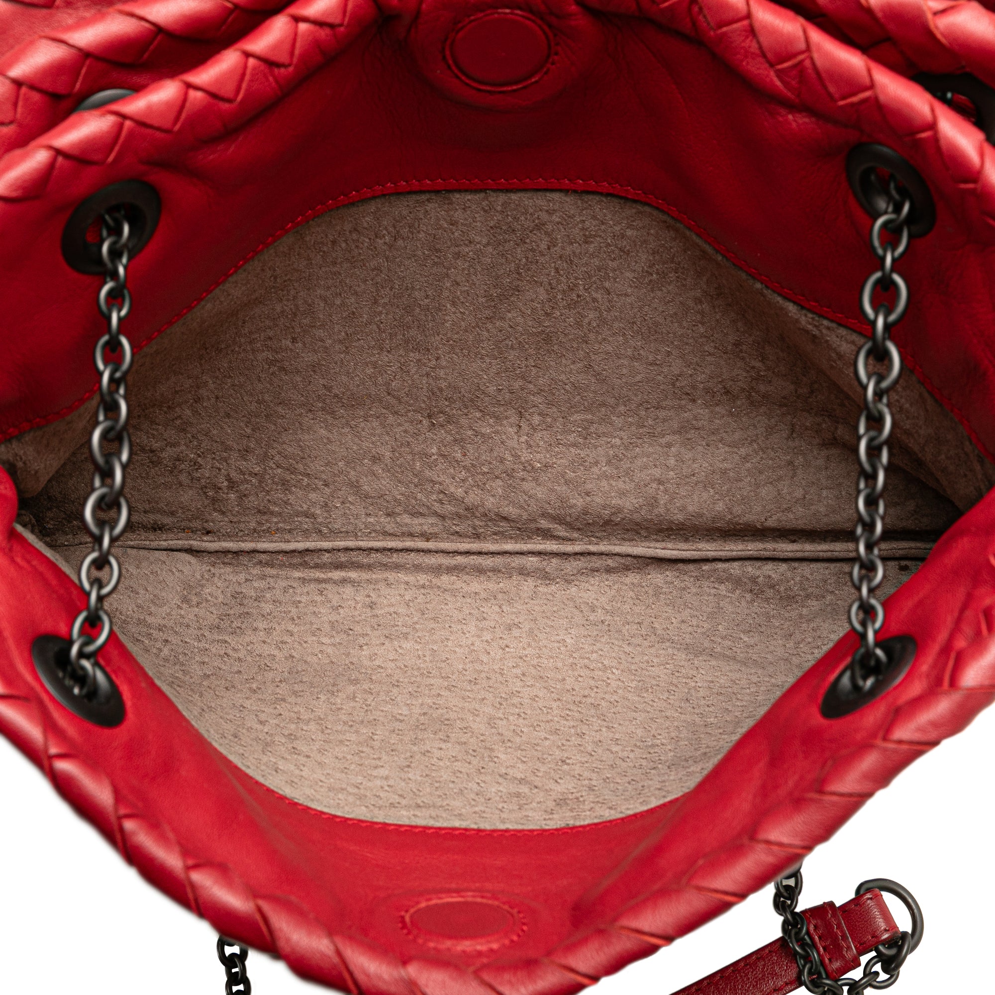 Nappa Intrecciato Duo Shoulder Bag