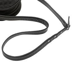 Nova Check Trimmed Quilted Nylon Round Crossbody