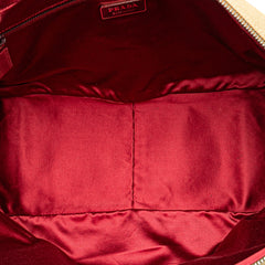 Cinghiale Trimmed Canvas Canapa Bauletto Bag