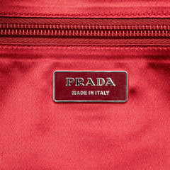 Cinghiale Trimmed Canvas Canapa Bauletto Bag