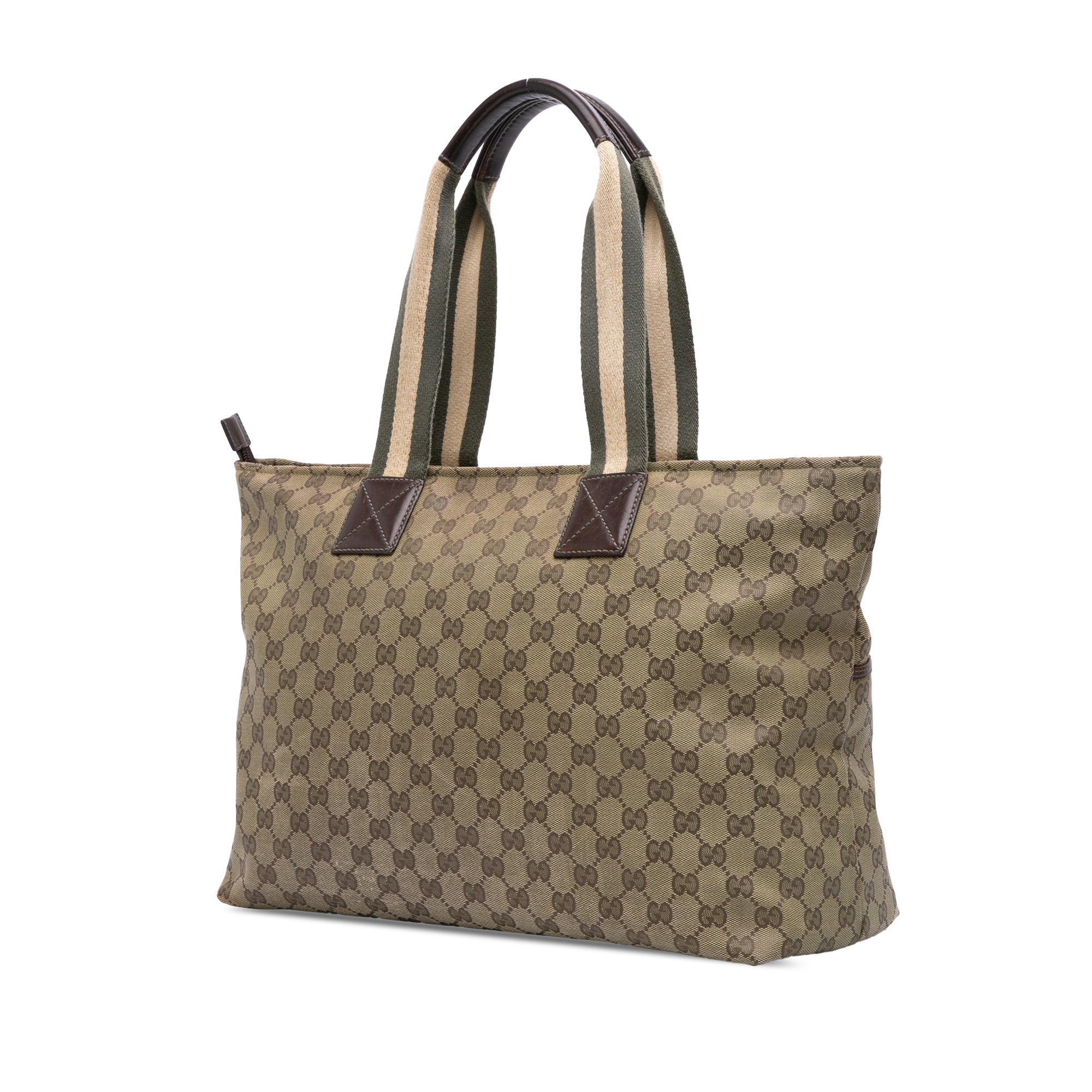 GG Canvas Web Tote
