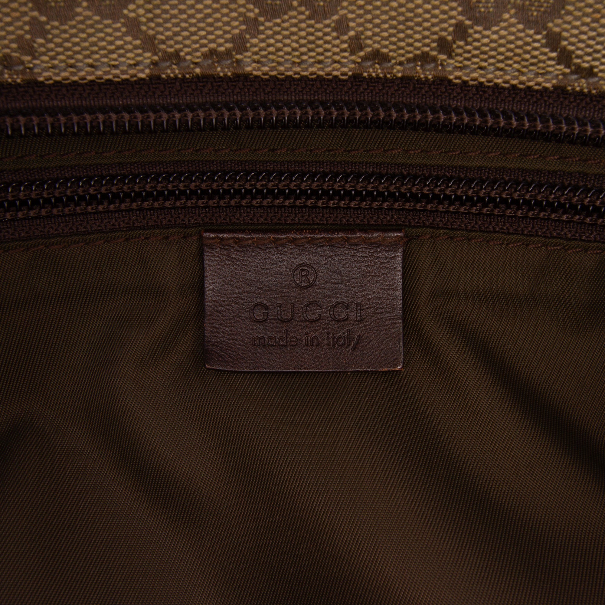 GG Canvas Web Tote