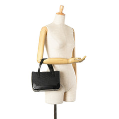 C Macadam Canvas Handbag