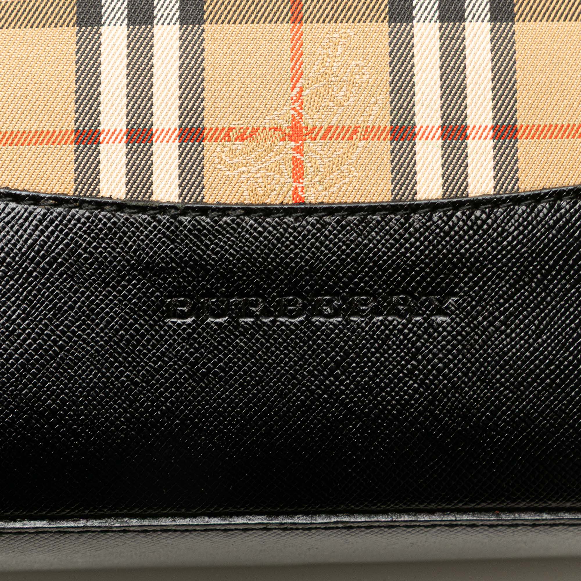 Haymarket Check Canvas Shoulder Bag