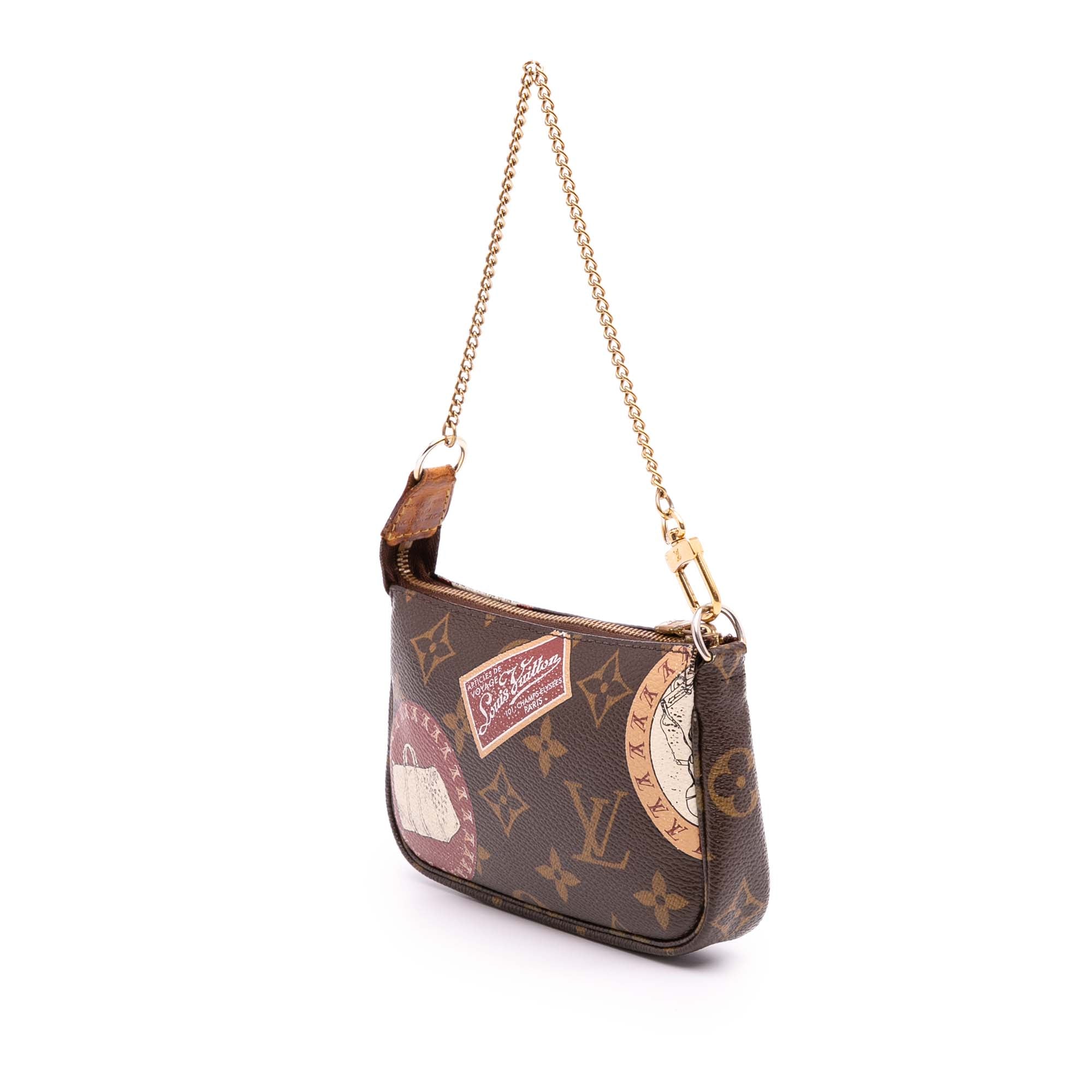 Monogram Trunks and Bags Patch Mini Pochette Accessoires
