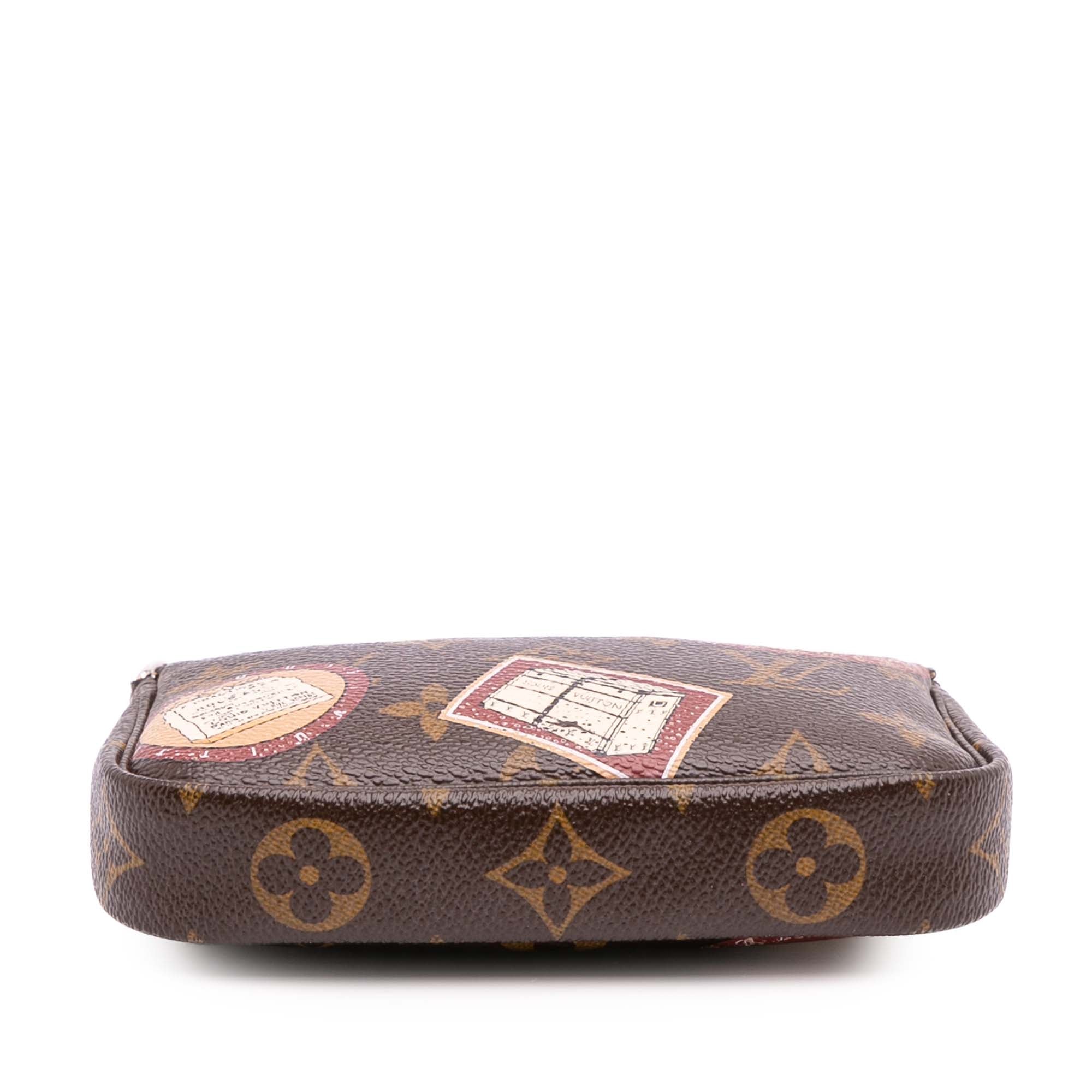 Monogram Trunks and Bags Patch Mini Pochette Accessoires