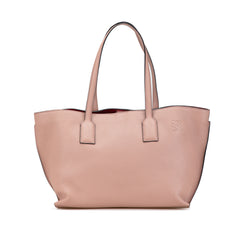Leather Anagram T Shopper Tote