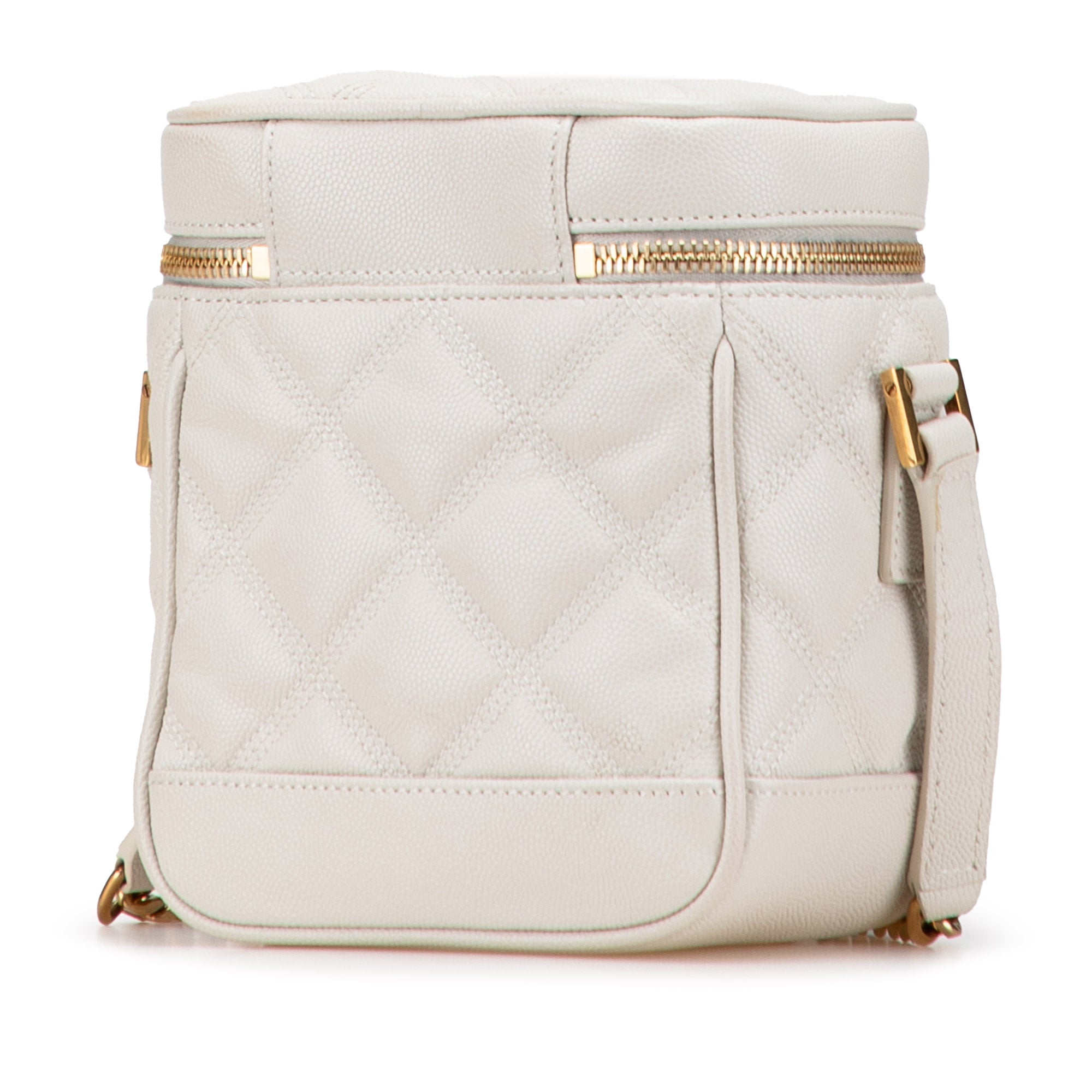 Grain de Poudre Quilted 80's Vanity Bag