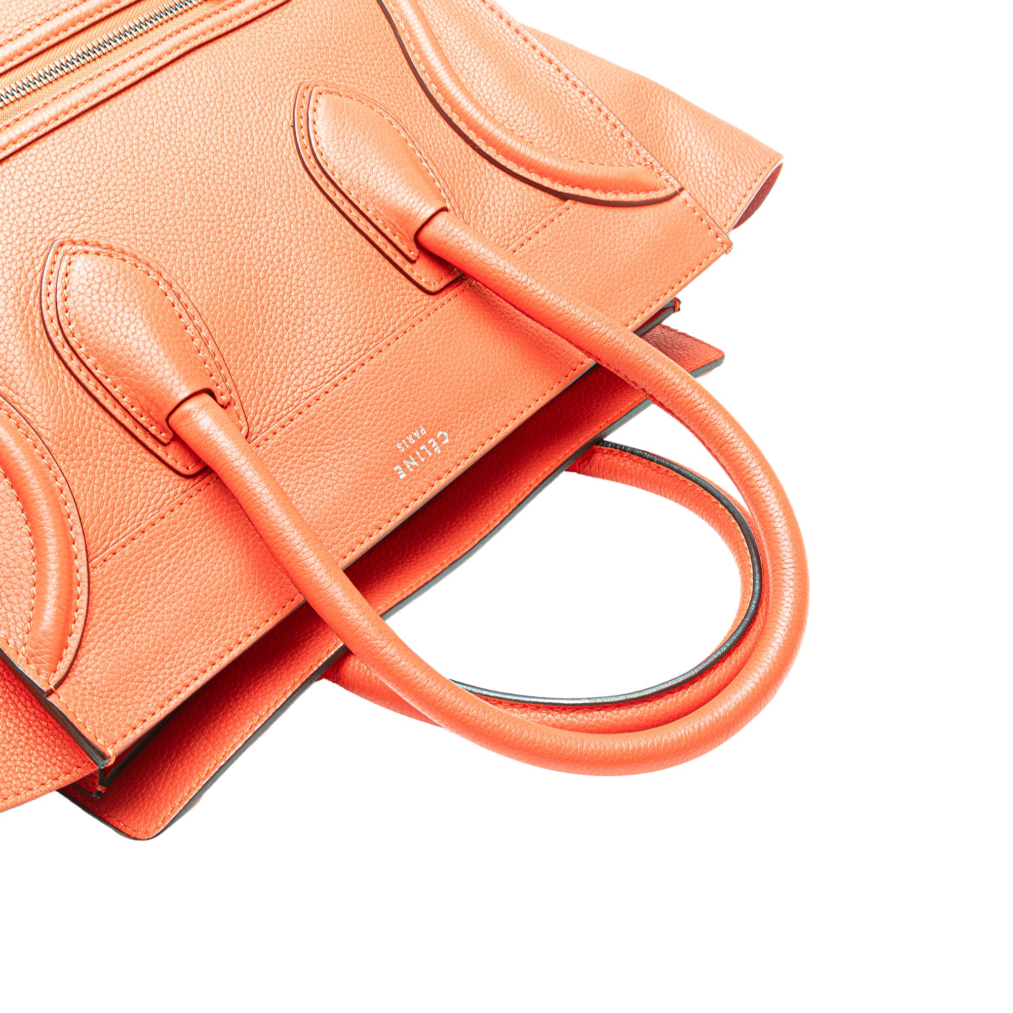 Mini Leather Luggage Tote