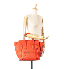 Mini Leather Luggage Tote