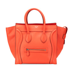 Mini Leather Luggage Tote