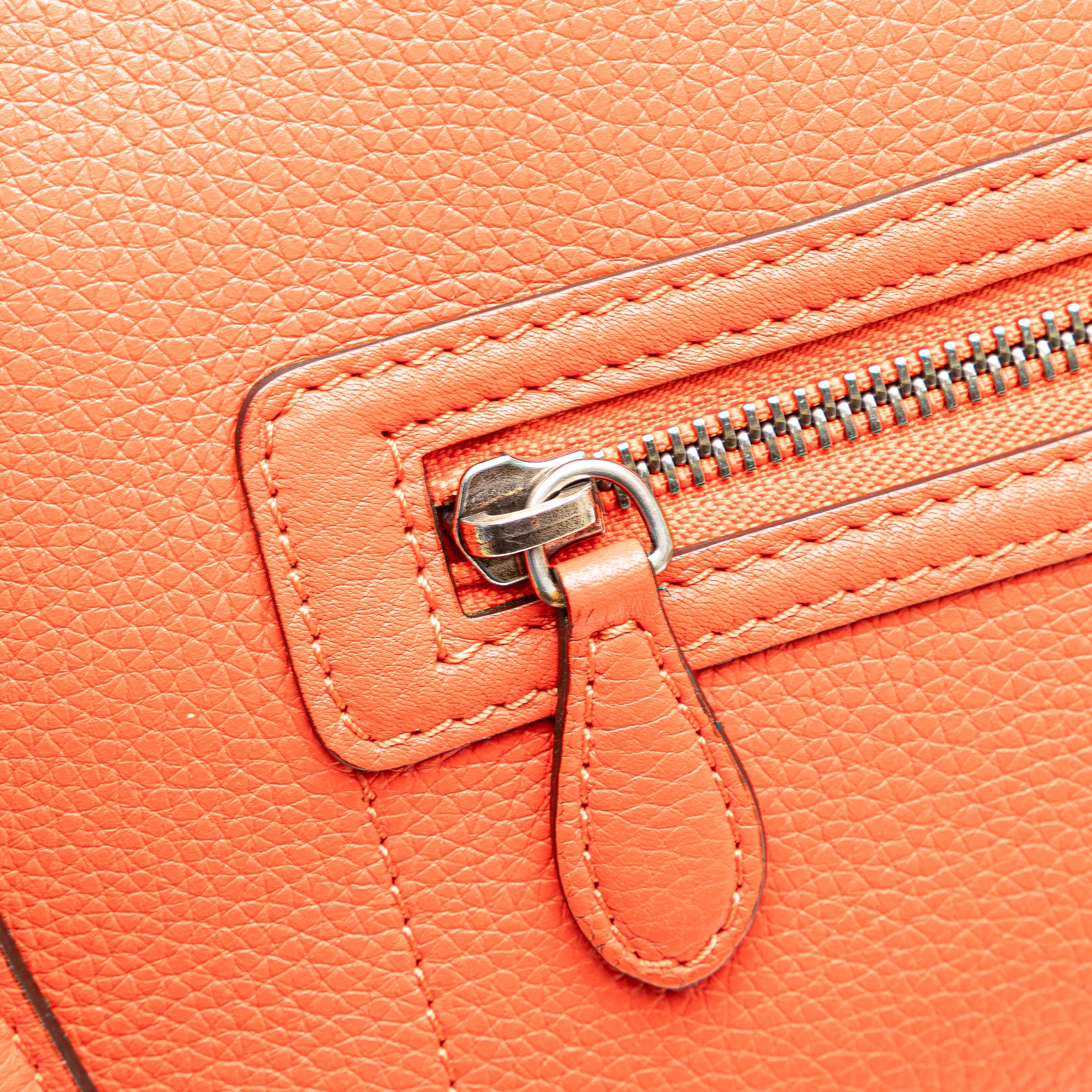 Mini Leather Luggage Tote
