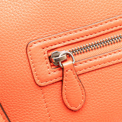Mini Leather Luggage Tote