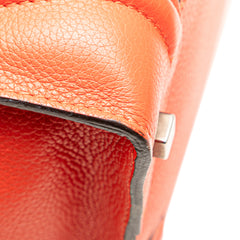 Mini Leather Luggage Tote