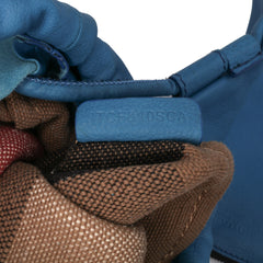 Mega Check Canvas Drawstring Sling Bag