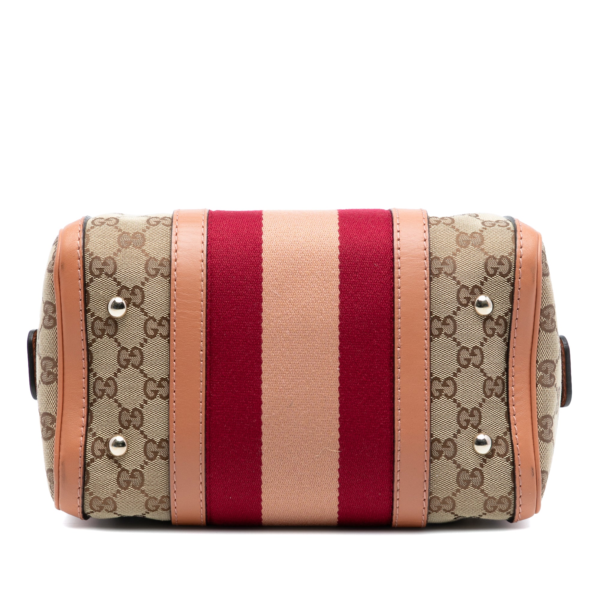 Small GG Canvas Web Joy Boston Bag