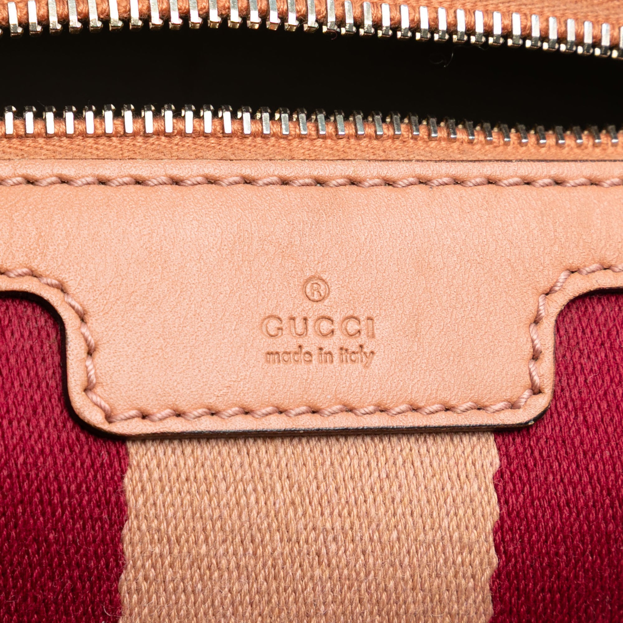 Small GG Canvas Web Joy Boston Bag