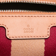 Small GG Canvas Web Joy Boston Bag