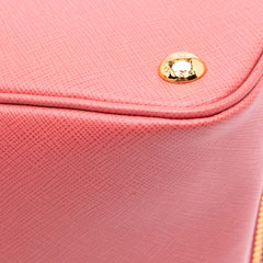 Medium Saffiano Lux Promenade Satchel